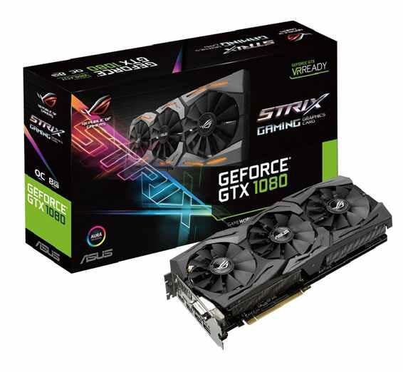 Asus rog strix 1080., Ophalen of Verzenden, Zo goed als nieuw, GDDR5, PCI-Express 4
