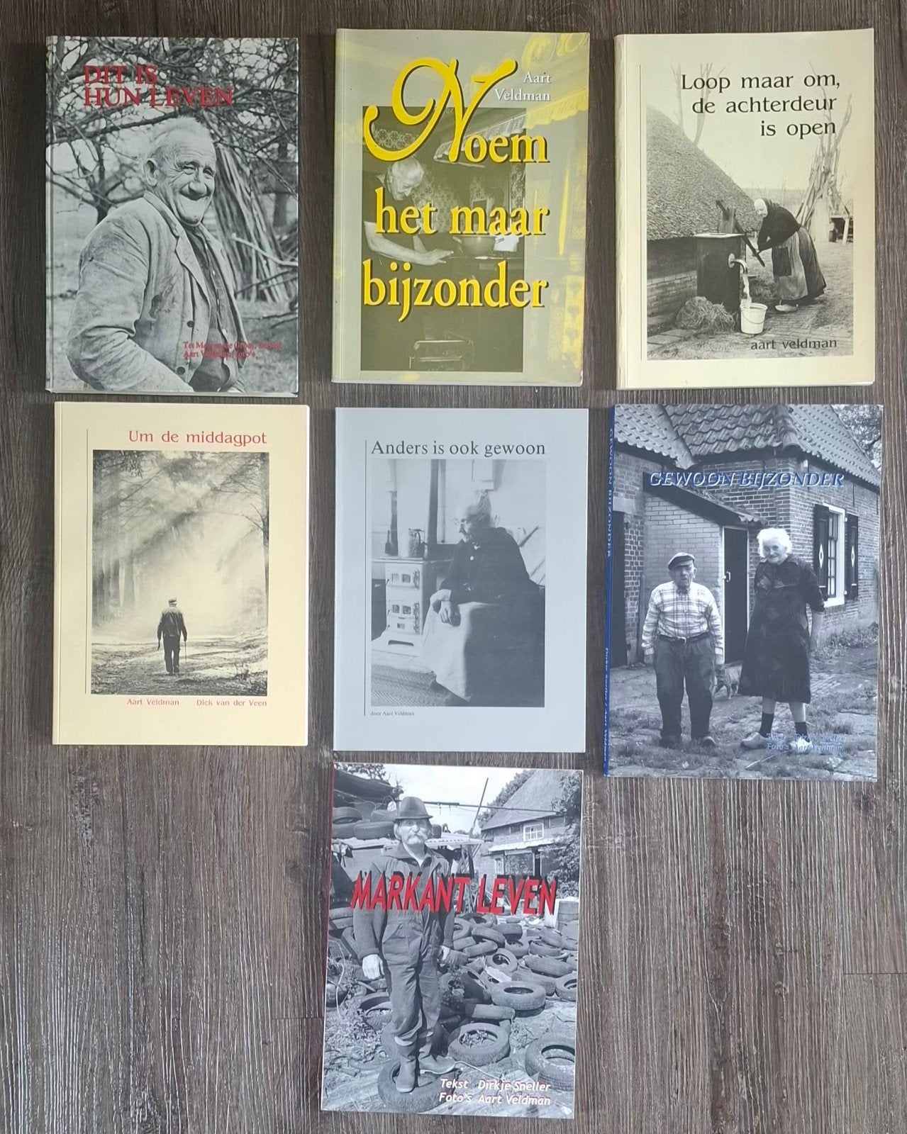 7 Boeken van Aart Veldman, Boeken, Ophalen of Verzenden