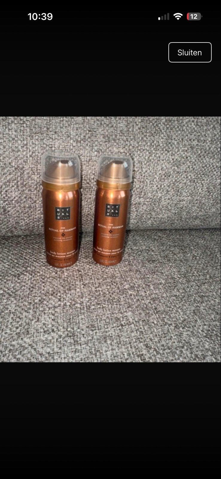 Rituals The Ritual of Hammam Body Lotion Mousse, Ophalen of Verzenden, Nieuw, Bodylotion, Crème of Olie