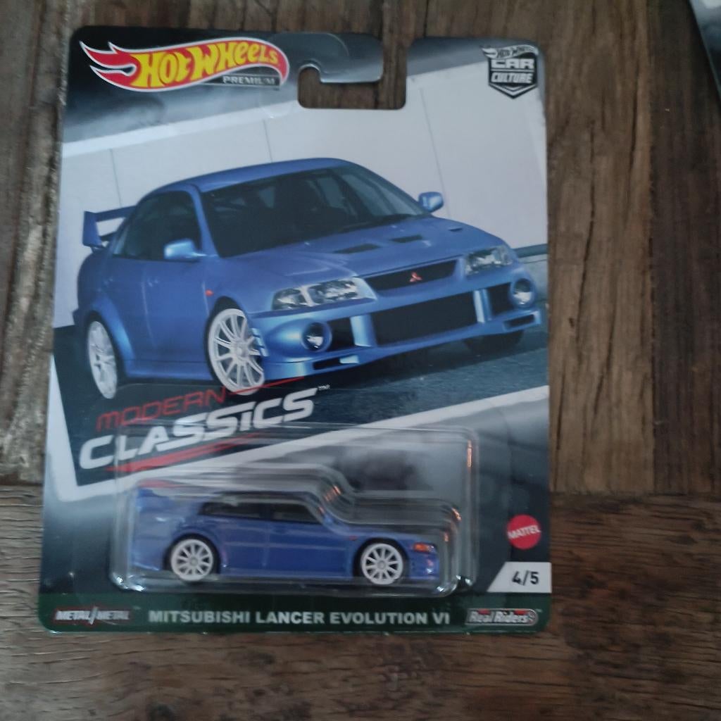 Hot Wheels Modern Classics Mitsubishi Lancer evolution, Ophalen of Verzenden, Nieuw, Auto