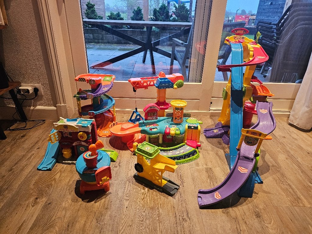 Grote collectie Vtech toet toet auto's, Ophalen, Gebruikt, 2 tot 4 jaar