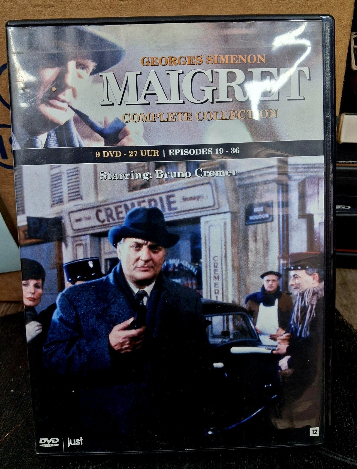 Maigret Complete Collection - 9 DVD Boxset (Episodes 19-36), Gebruikt, Nederlands, Ophalen of Verzenden, Frans