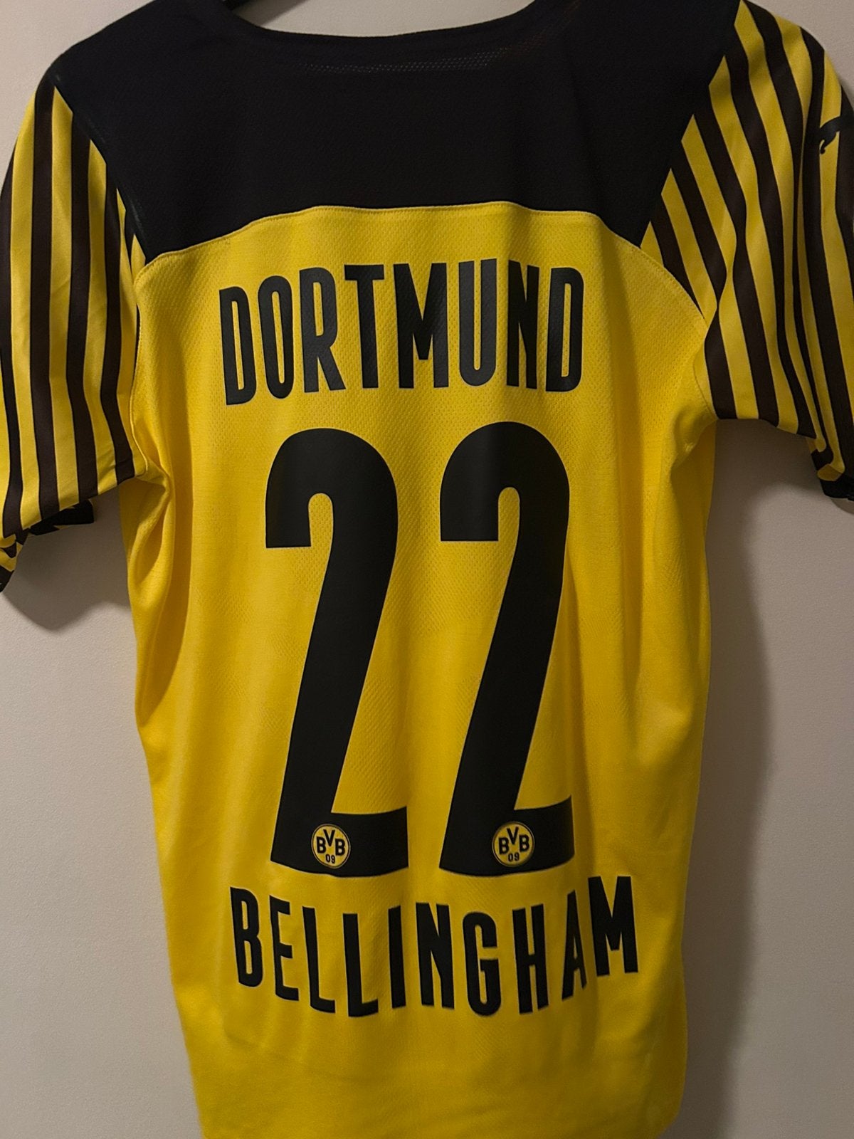 Jude Bellingham Match Issued BVB Shirt Officieel COA, Ophalen of Verzenden, Zo goed als nieuw, Buitenlandse clubs, Shirt