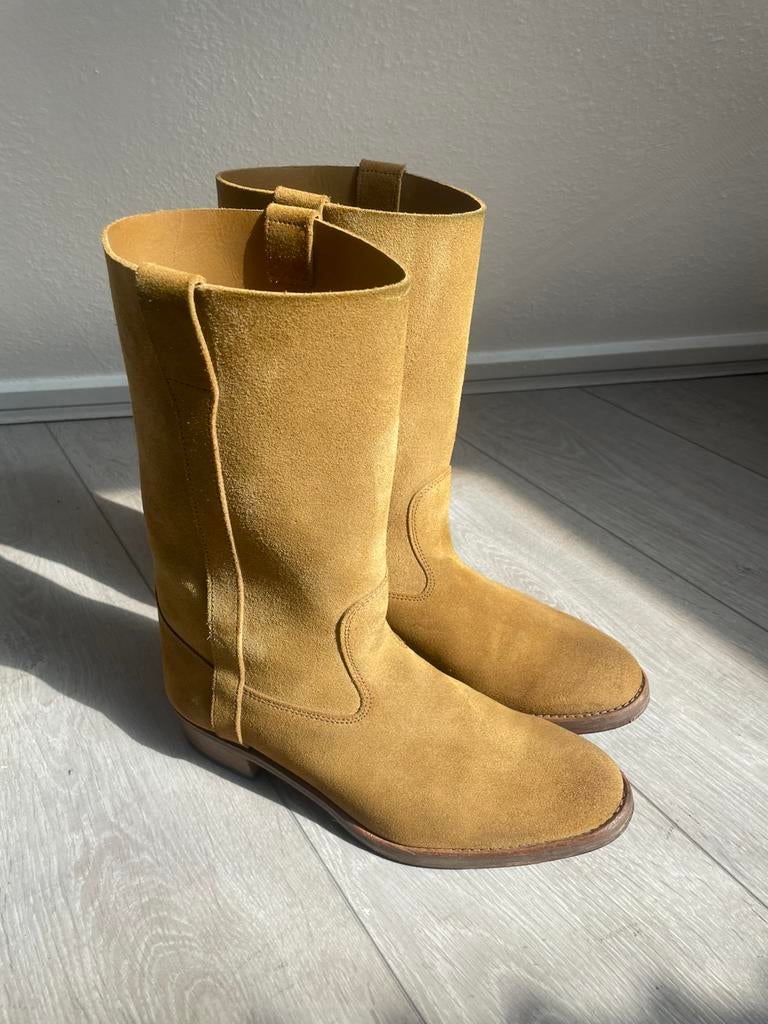 La Botte Gardiane Gardian Camarguaise laarzen Camargue boots, Bruin, Boots, Ophalen of Verzenden, Zo goed als nieuw