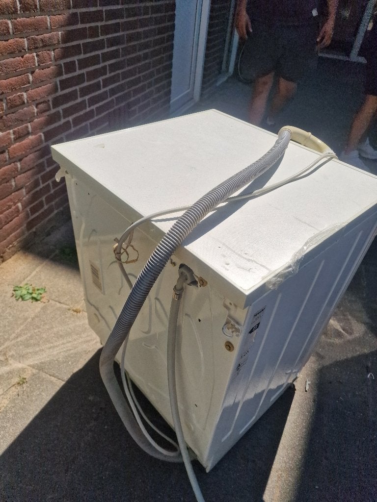 Wasmachine, Ophalen, 1200 tot 1600 toeren, Gebruikt, 10 kg of meer