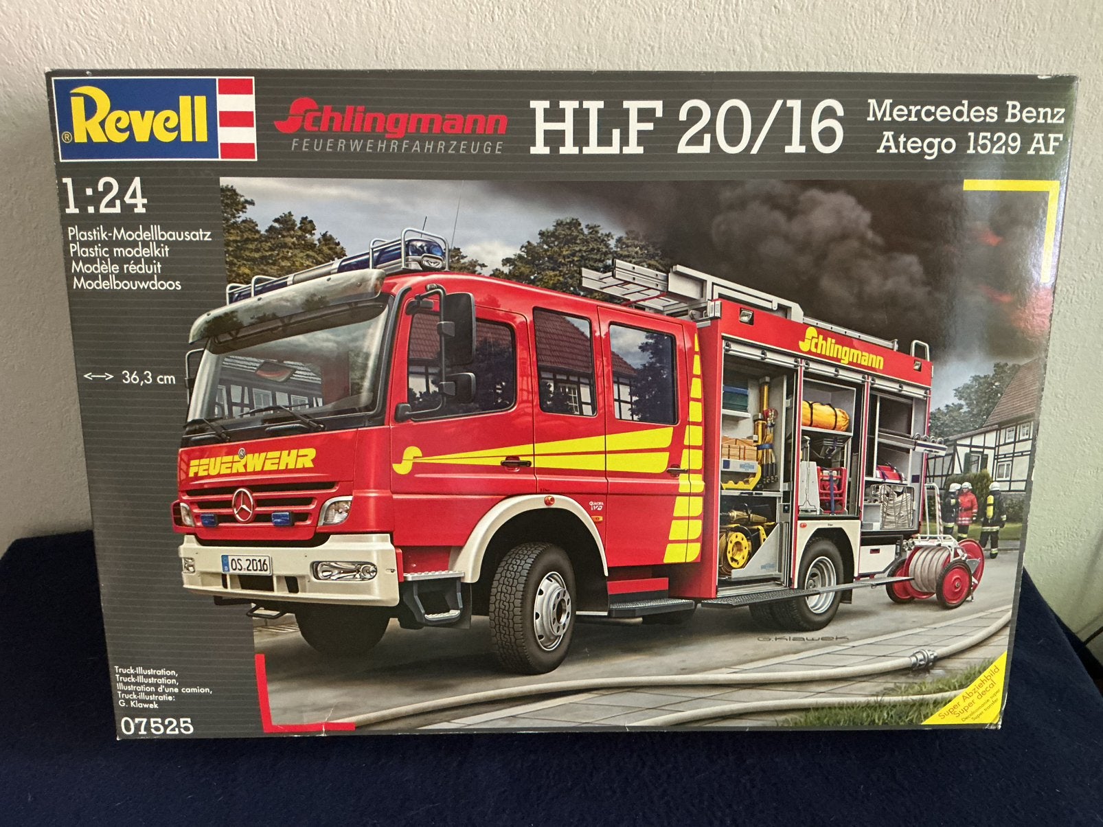 Revell brandweerwagen- HLF20/16, Auto, Revell, Groter dan 1:32, Nieuw