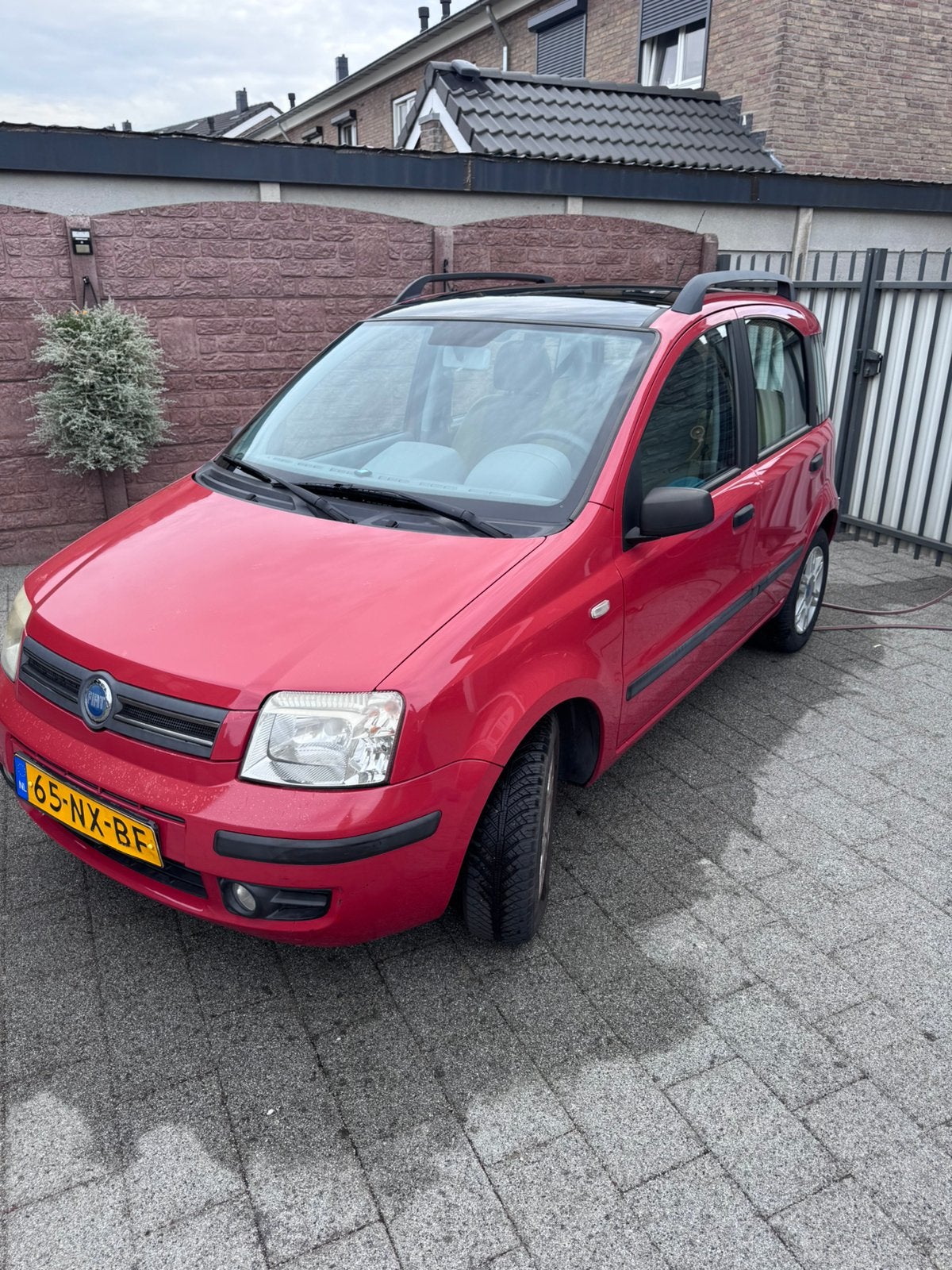 Fiat Panda 1.2 2004 Rood, Voorwielaandrijving, Origineel Nederlands, Handgeschakeld, Particulier