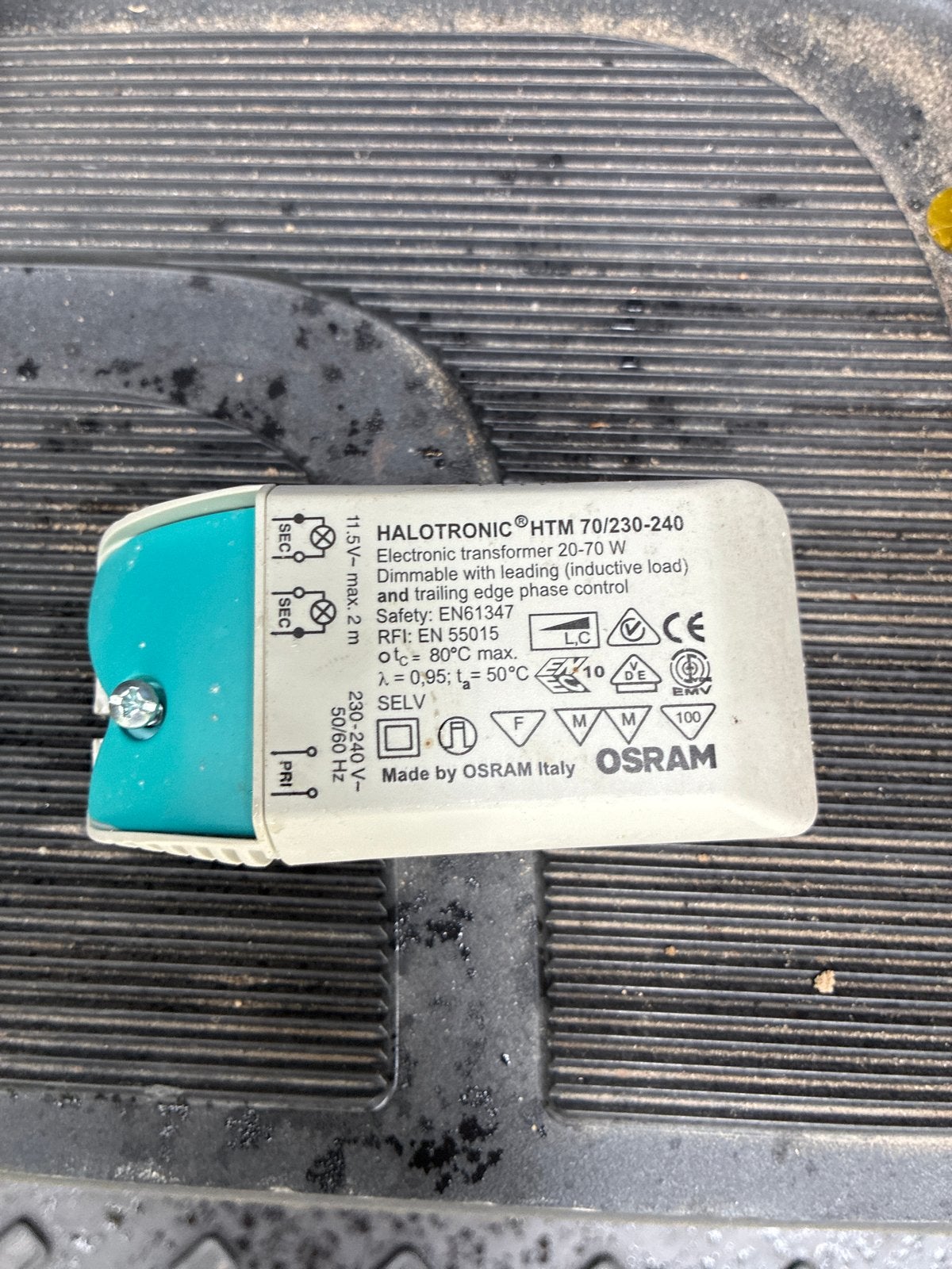 Osram HALOTRONIC HTM 70/230-240 Elektronische Trafo, Ophalen of Verzenden, Gebruikt, Osram, Dimbaar