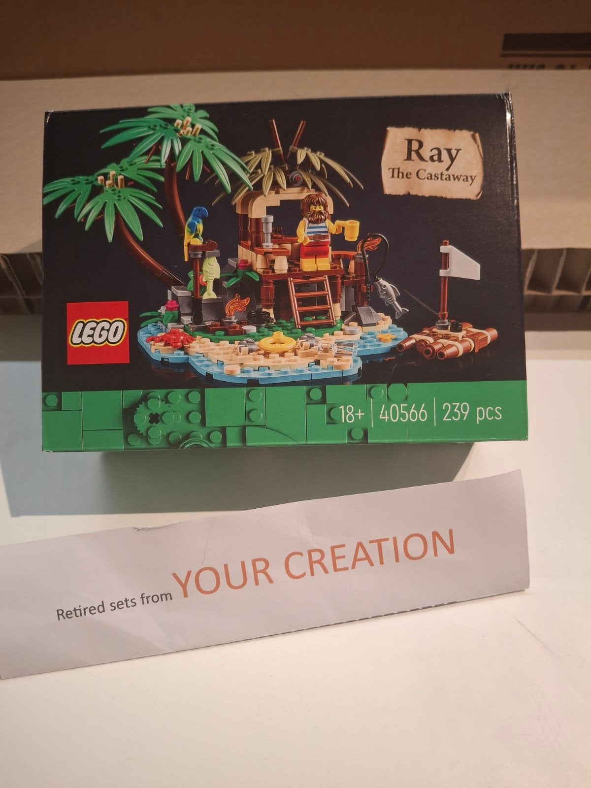 NIEUW Lego 40566 Ray The Castaway, Lego, Nieuw, Ophalen of Verzenden, Complete set