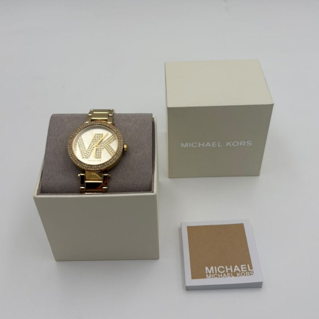 Michael Kors MK-6659 Parker Dameshorloge - Nette staat, Michael Kors, Zo goed als nieuw, Support@michaelkors.com, 11 West 42nd Street
New York, NY 10036
United States