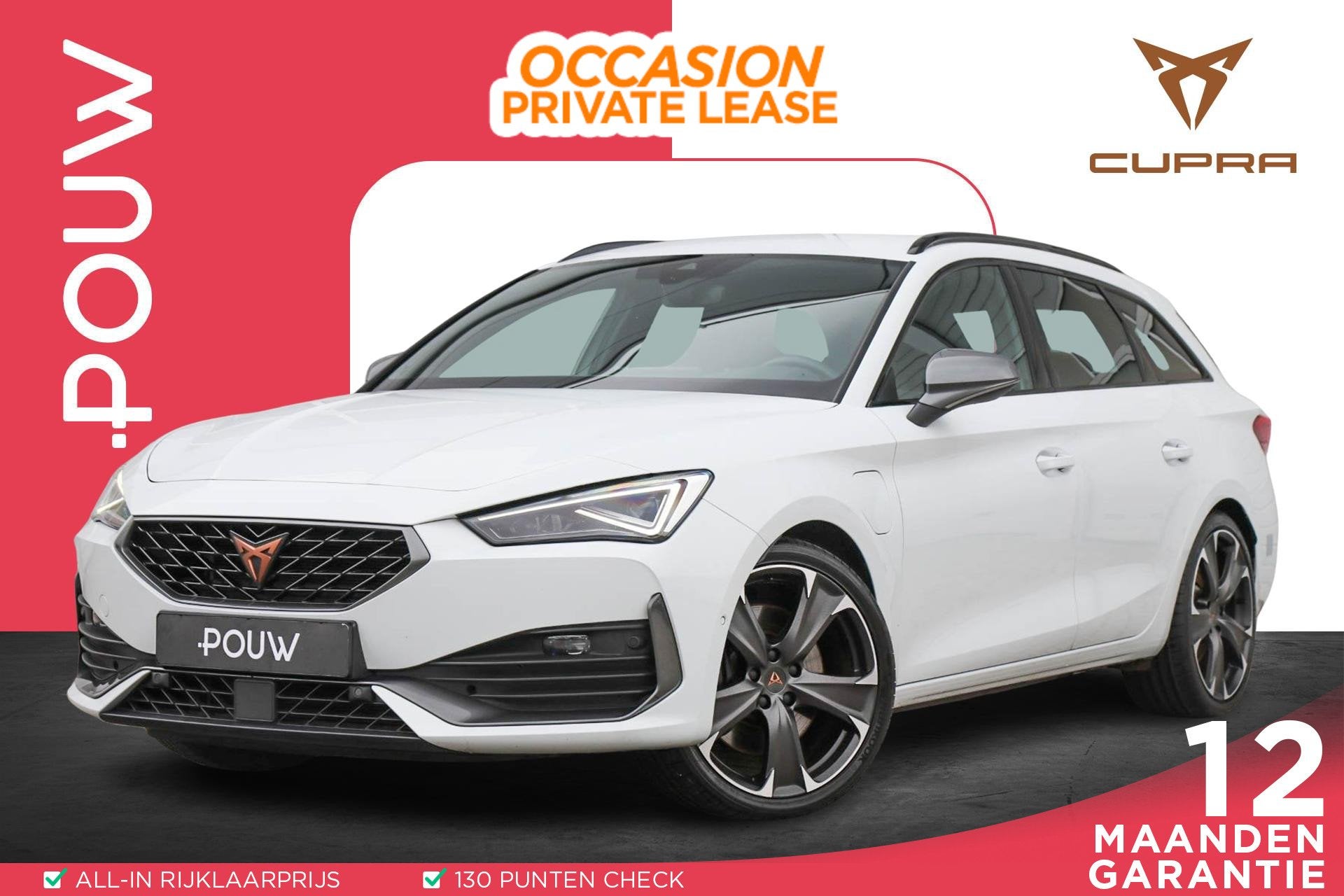 CUPRA Leon Sportstourer 1.4 e-Hybrid 245pk VZ | SoH 98% | Tr, Auto's, Cupra, 12 maanden, Stof, Gebruikt, 4 cilinders