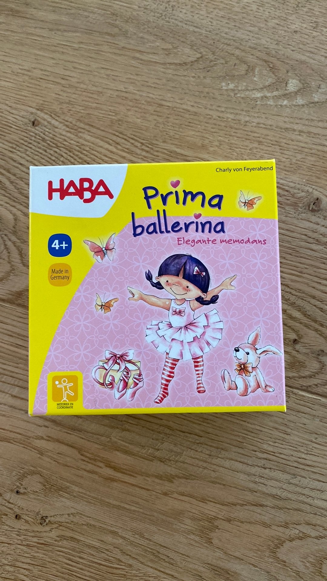 Haba spel - Prima ballerina, Ophalen of Verzenden, Zo goed als nieuw