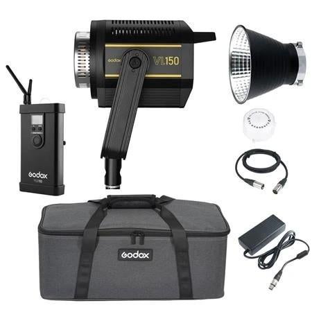 Godox VL150 LED videolamp set – Nieuwstaat - Compleet!, Ophalen of Verzenden, Zo goed als nieuw