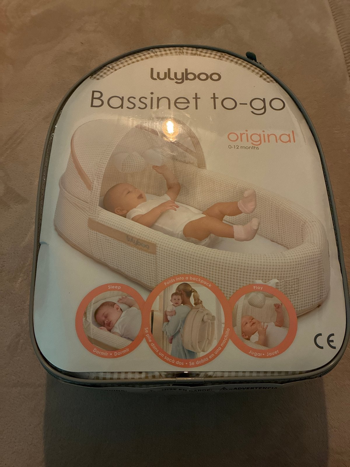 Lulyboo Bassinet to-go Original - Reiswieg/Reisbedje, Kinderen en Baby's, Ophalen of Verzenden, Nieuw, Reisbedje