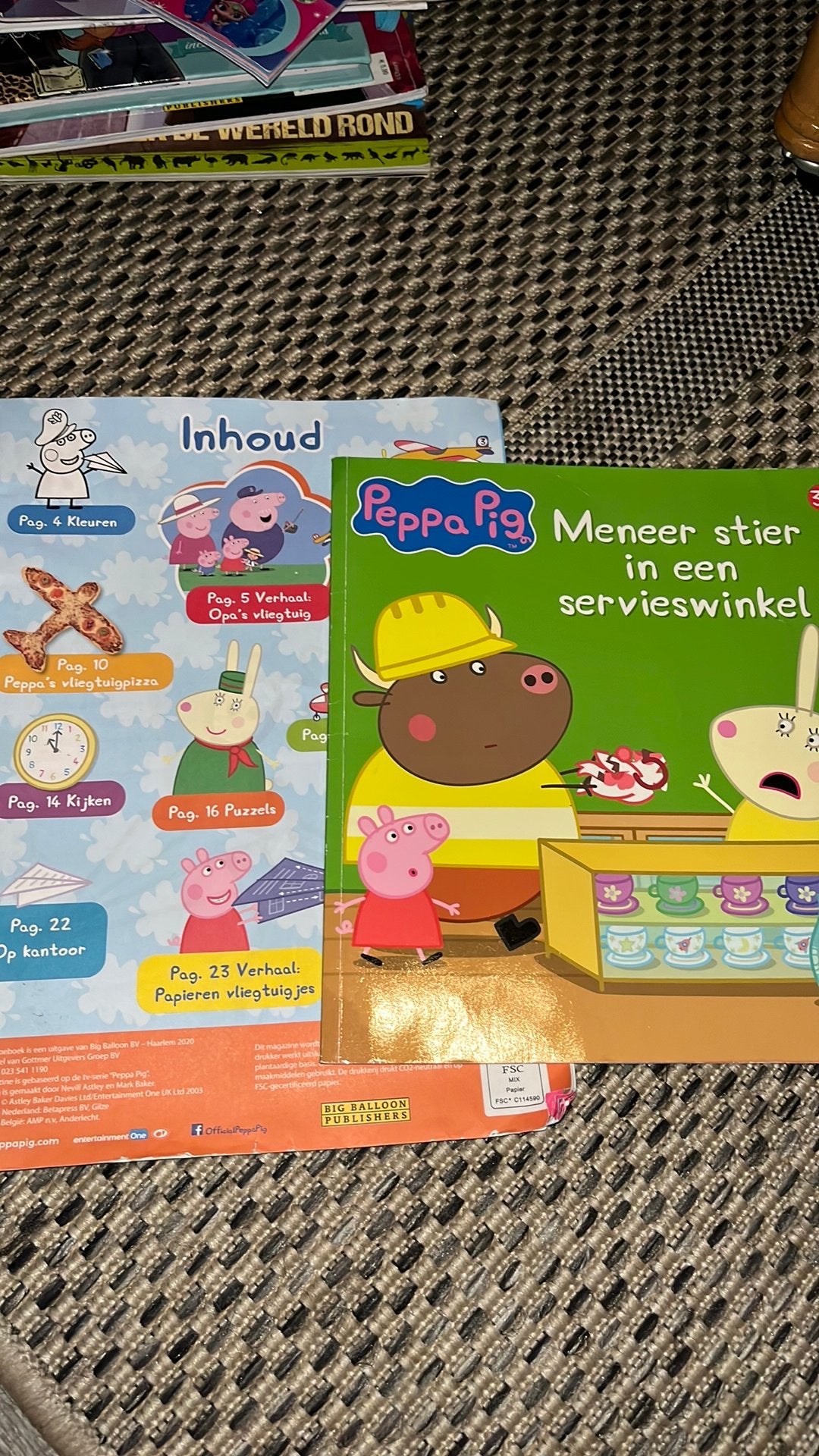 Kinderen boeke, Ophalen, Zo goed als nieuw