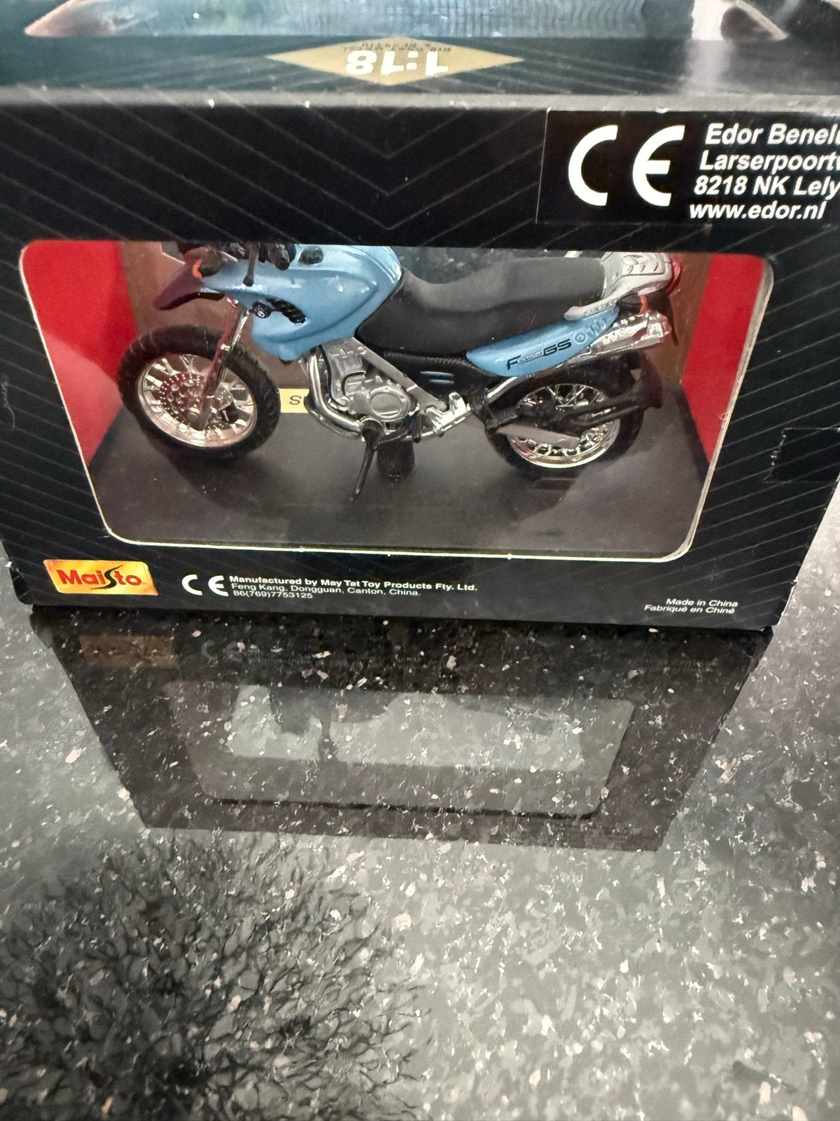 BMW F650GS Maisto schaalmodel 1:18 - Nieuw in doos!, Ophalen of Verzenden, Nieuw, Motor