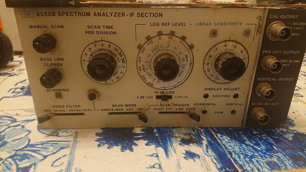 Hp 5552B spectrum analyzer if section, Ophalen of Verzenden, Niet werkend