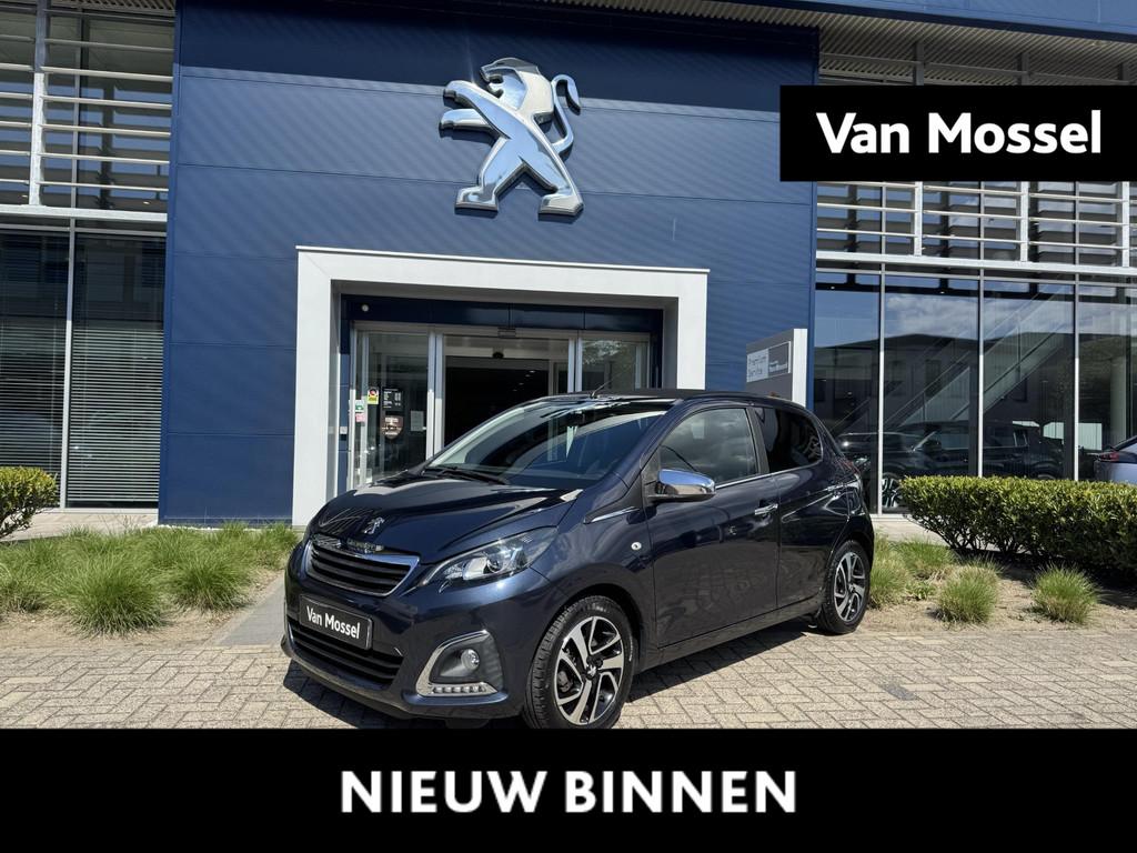 Peugeot 108 1.0 e-VTi Allure TOP! Cabrio l Camera l Climate, Auto's, Peugeot, Voorwielaandrijving, 12 maanden, Stof, Gebruikt