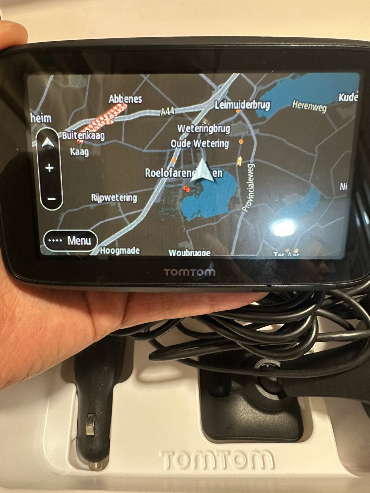 TomTom GO 520 Wi-Fi – 5 inch – Wereldkaarten, Auto diversen, Ophalen, Zo goed als nieuw