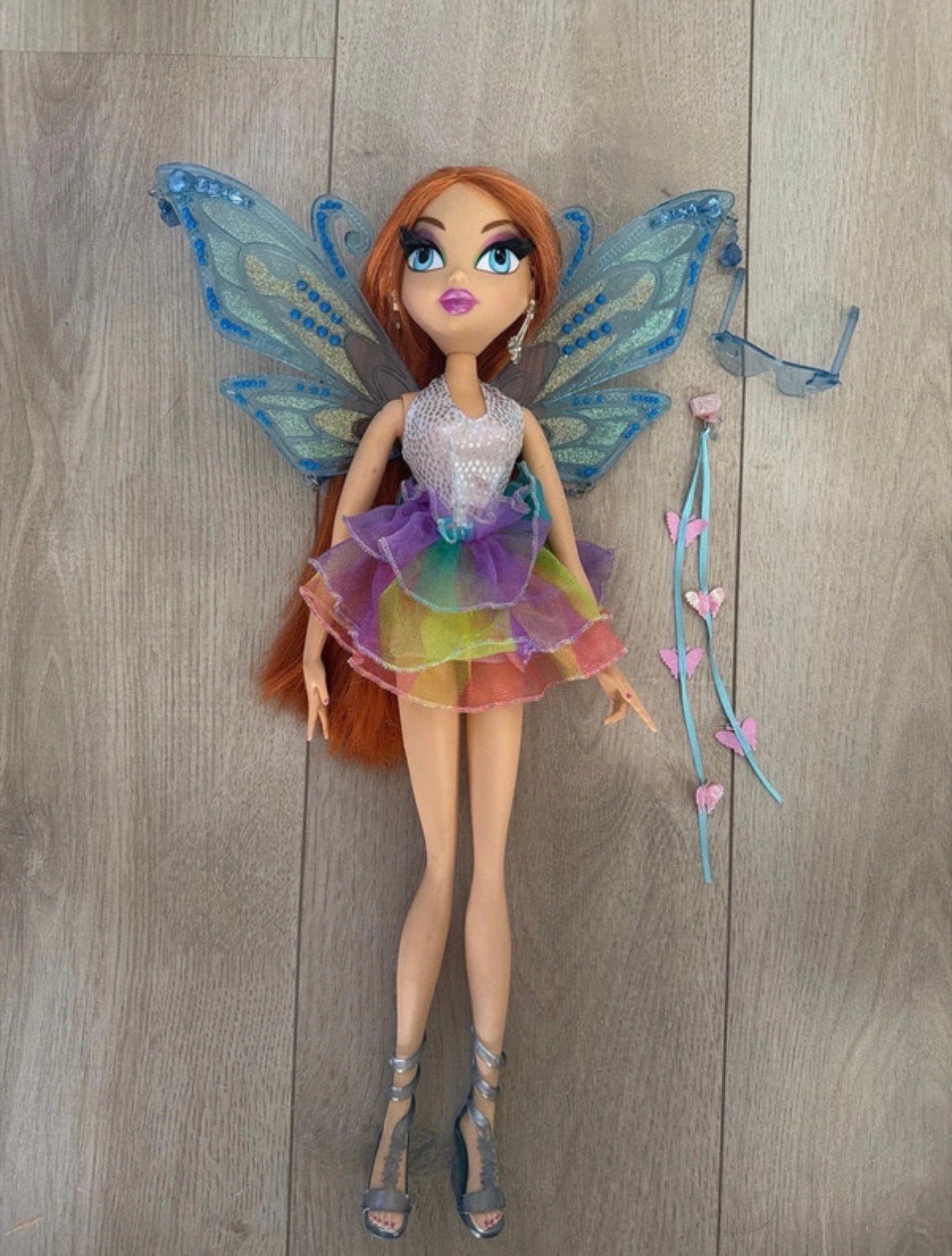 Winx Club Enchantix Bloom pop met accessoires, Ophalen of Verzenden, Gebruikt, Overige typen