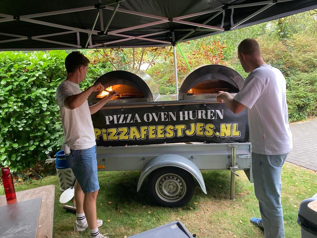 Huur een pizzaoven voor jouw Italiaanse feestje thuis!, Tuin en Terras, Pizzaovens, Ophalen, Gebruikt