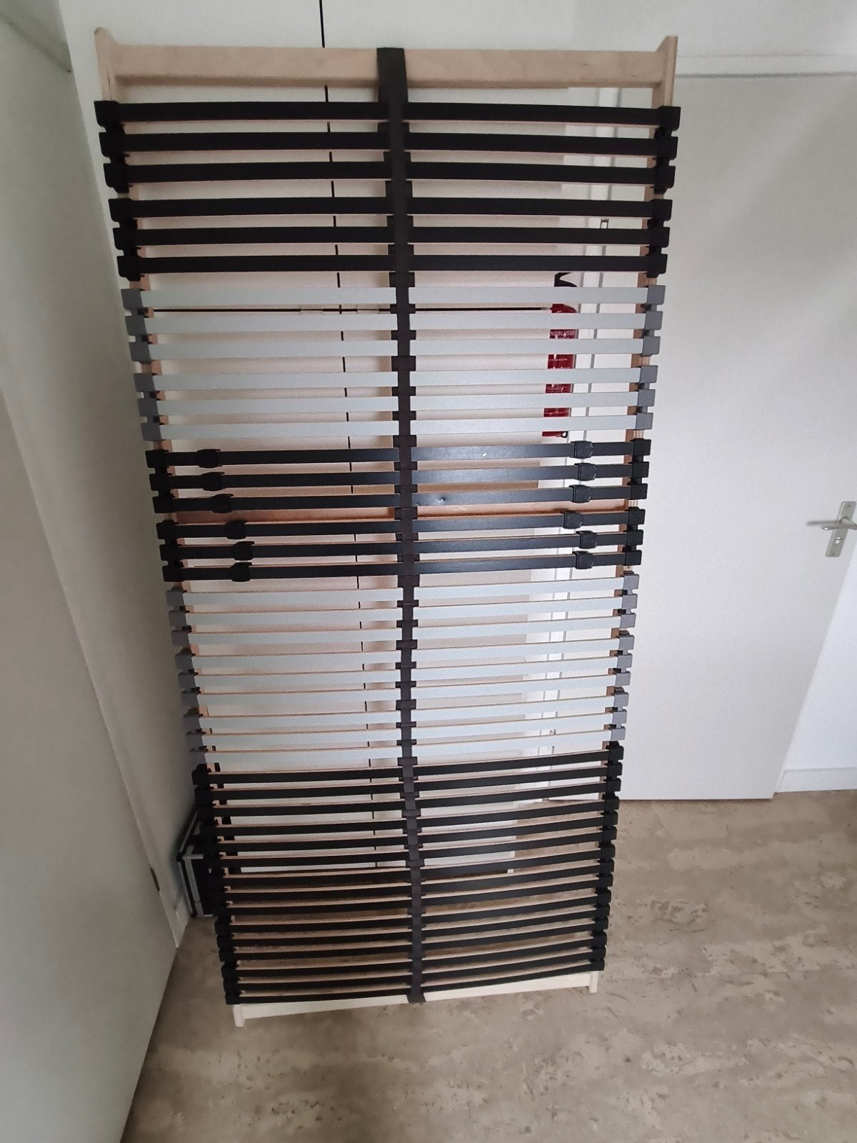 Lattenbodem Ikea 90x200 instelbare hardheid - Zo goed als ni, Ophalen, Gebruikt, 90 cm, Eenpersoons