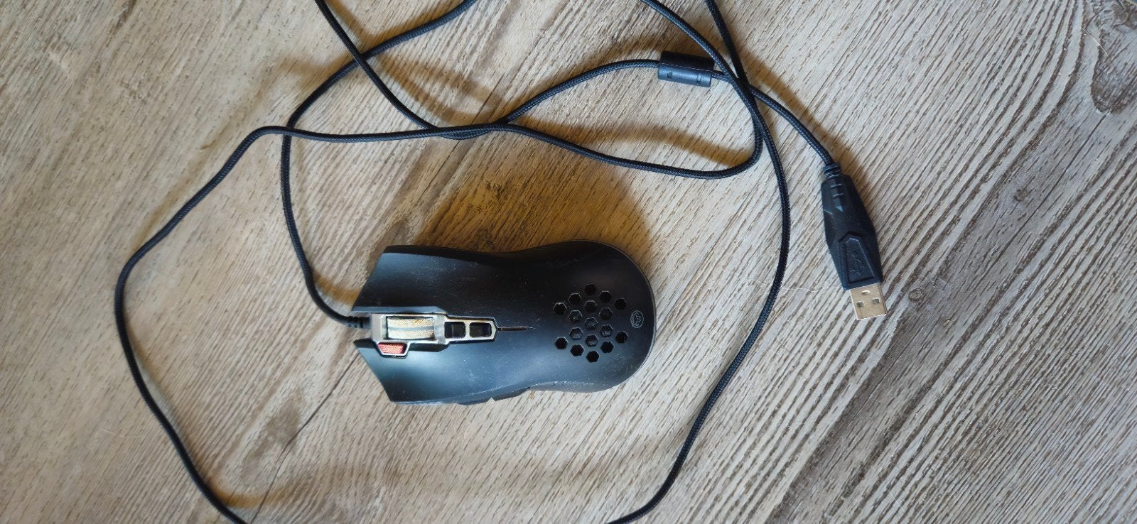 Qware Gaming Muis Tampa GMM-4200 - Bedraad, Computers en Software, Muizen, Gebruikt, Muis, Rechtshandig, Bedraad, Gaming muis