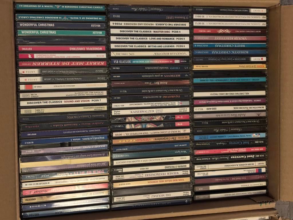 Grote collectie CD's, Ophalen, Gebruikt, Boxset