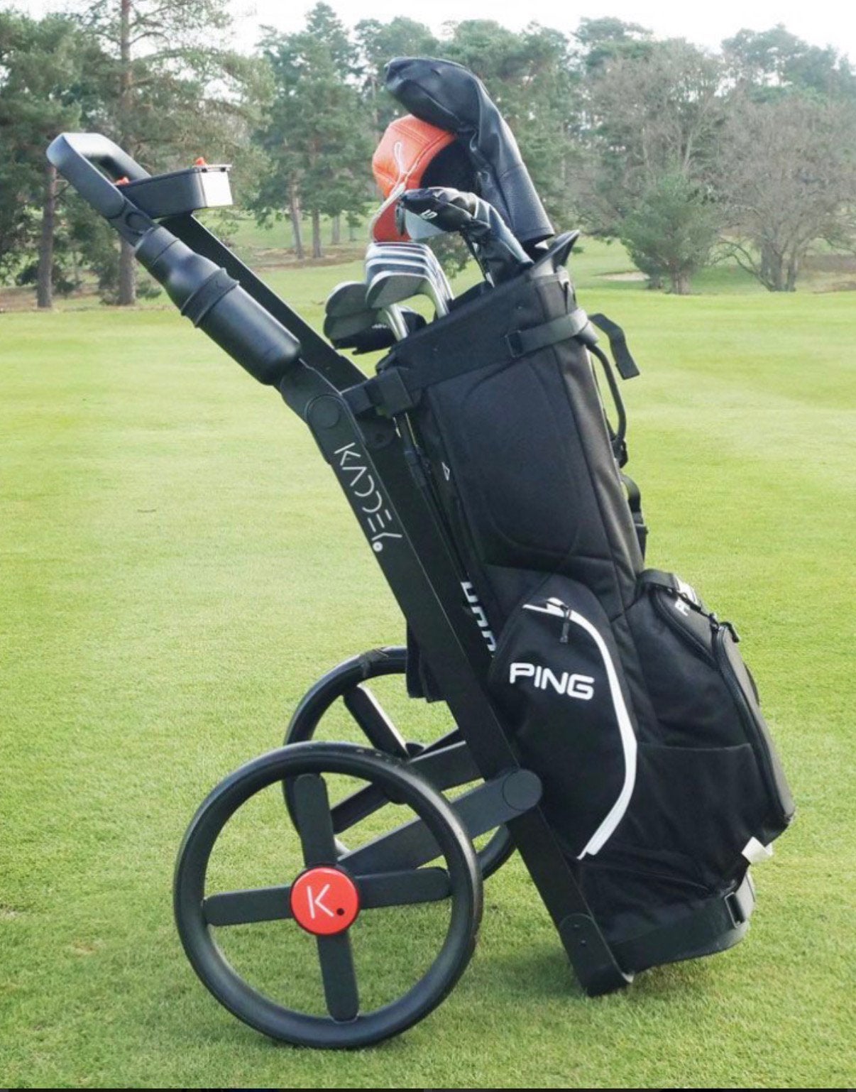 Kaddey Switch golftrolley, Ophalen of Verzenden, Zo goed als nieuw, Golfkar