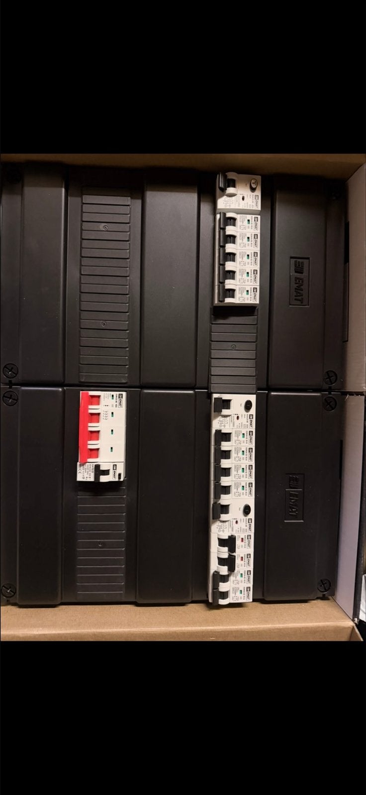 Eaton EMAT groepenkast 3f 12 groepen +aardlek+hoofdschakelaa, Doe-het-zelf en Verbouw, Ophalen of Verzenden, Nieuw, Overige typen