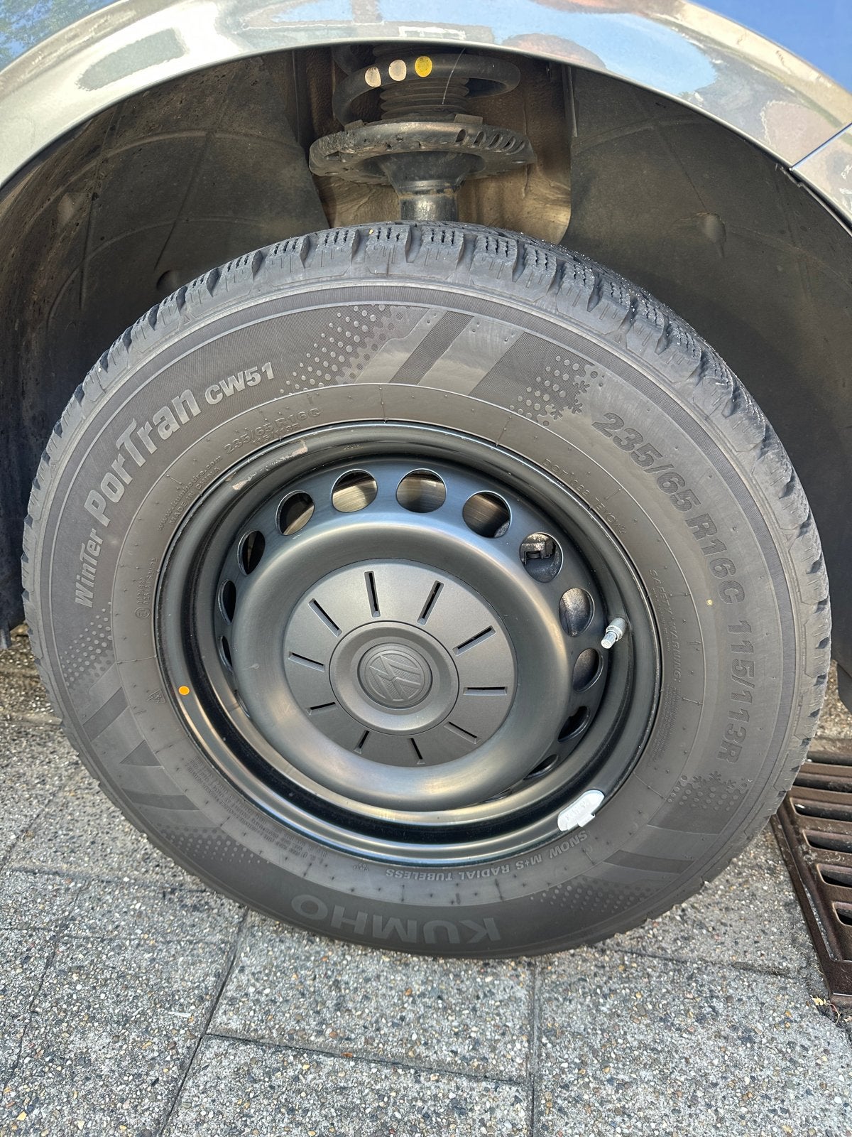 Velgenset Volkswagen Crafter / MAN TGE - Winterbanden, Auto-onderdelen, Banden en Velgen, Ophalen, 16 inch, Banden en Velgen, Winterbanden