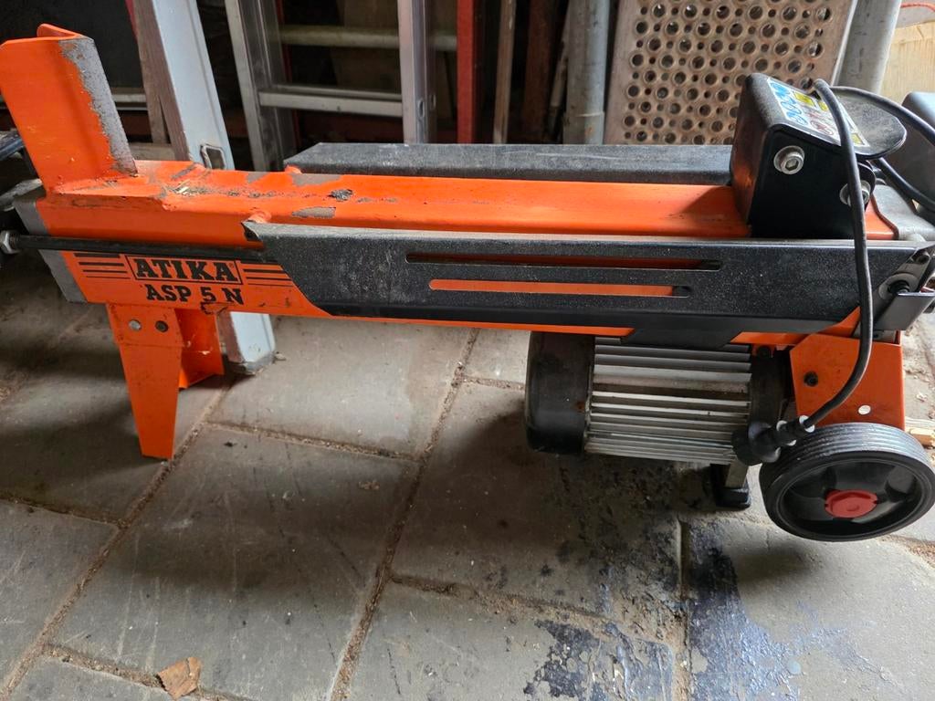 Kloofmachine ATIKA ASP 5 N - Houtklover, Ophalen, Gebruikt, ATIKA, Liggend