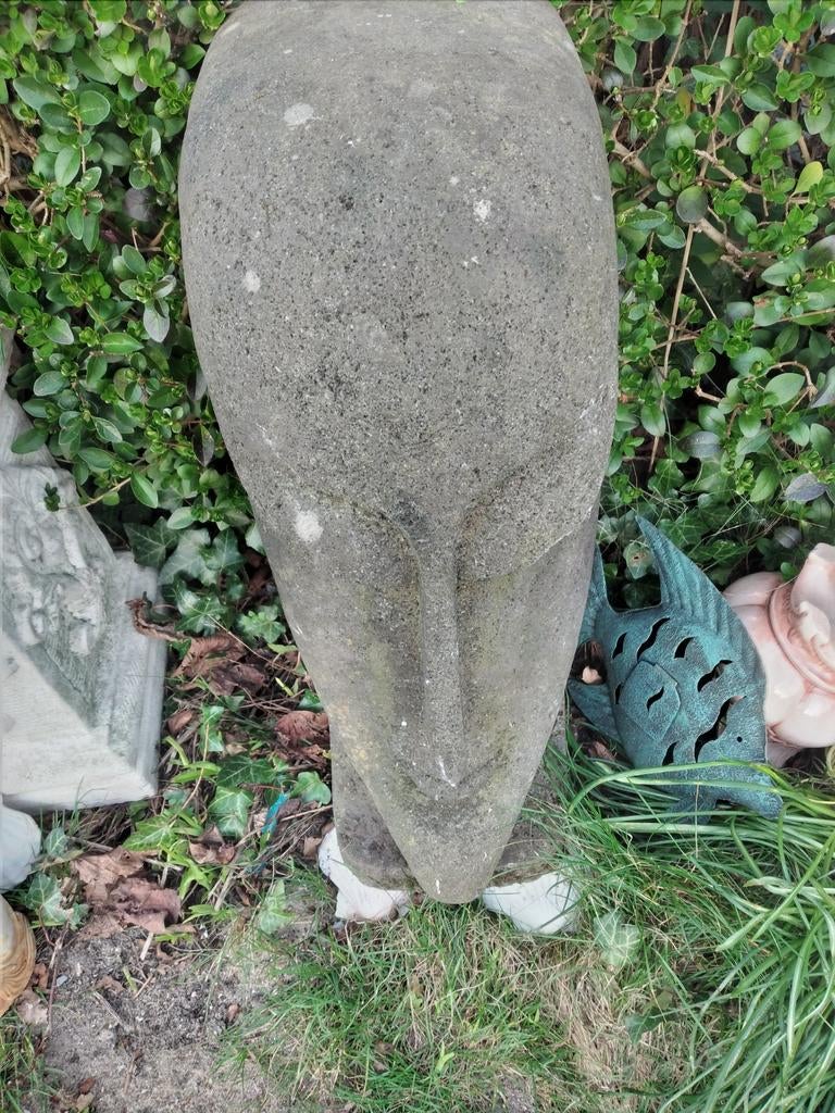 Tuinbeeld Moai-stijl, 60 cm hoog, Ophalen of Verzenden