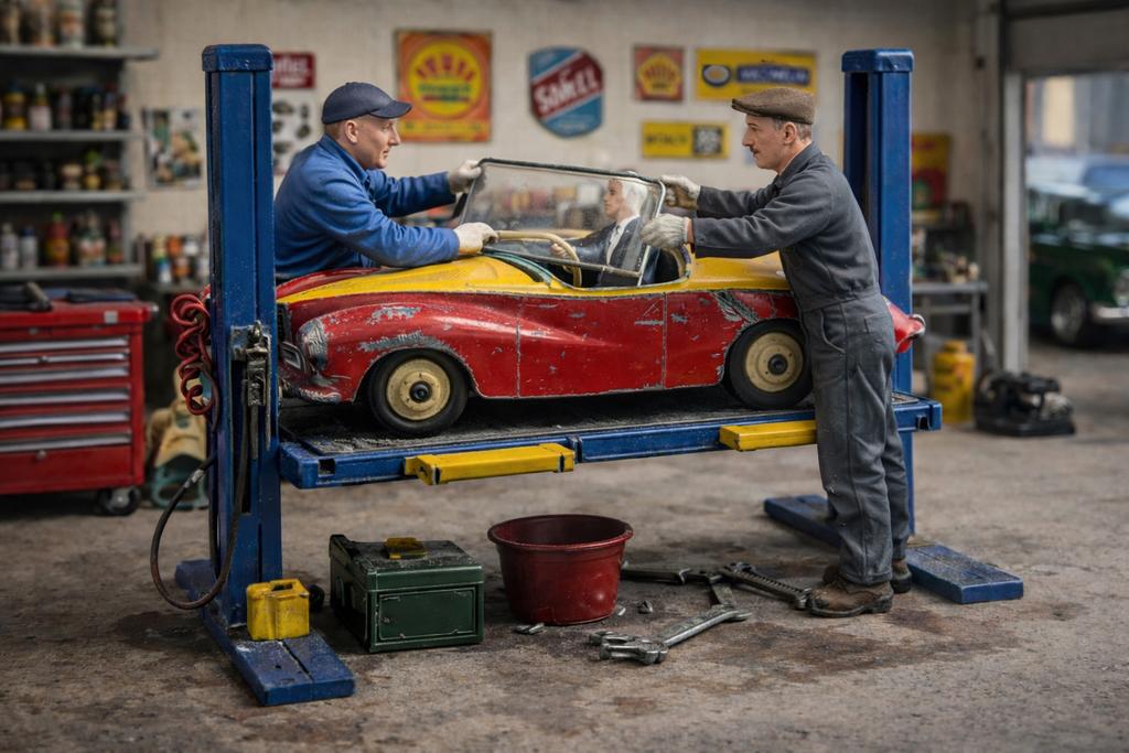 Sunbeam Alpine, Hobby en Vrije tijd, Modelauto's | 1:43, Ophalen of Verzenden
