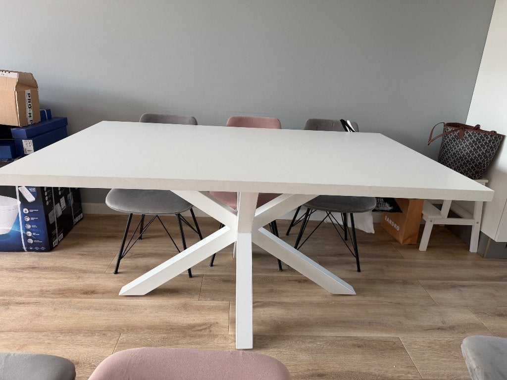 Eettafel en stoelen, Ophalen, Gebruikt, 50 tot 100 cm, Vijf personen of meer