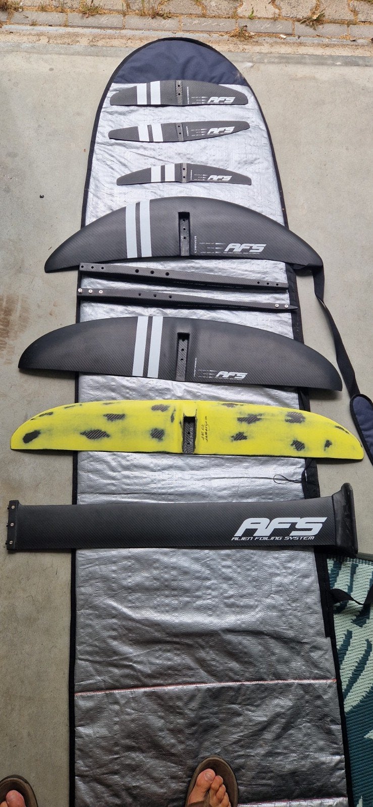 AFS Wing Foil Set - Performer, Carver, Wild, Diamond, Ophalen, Gebruikt