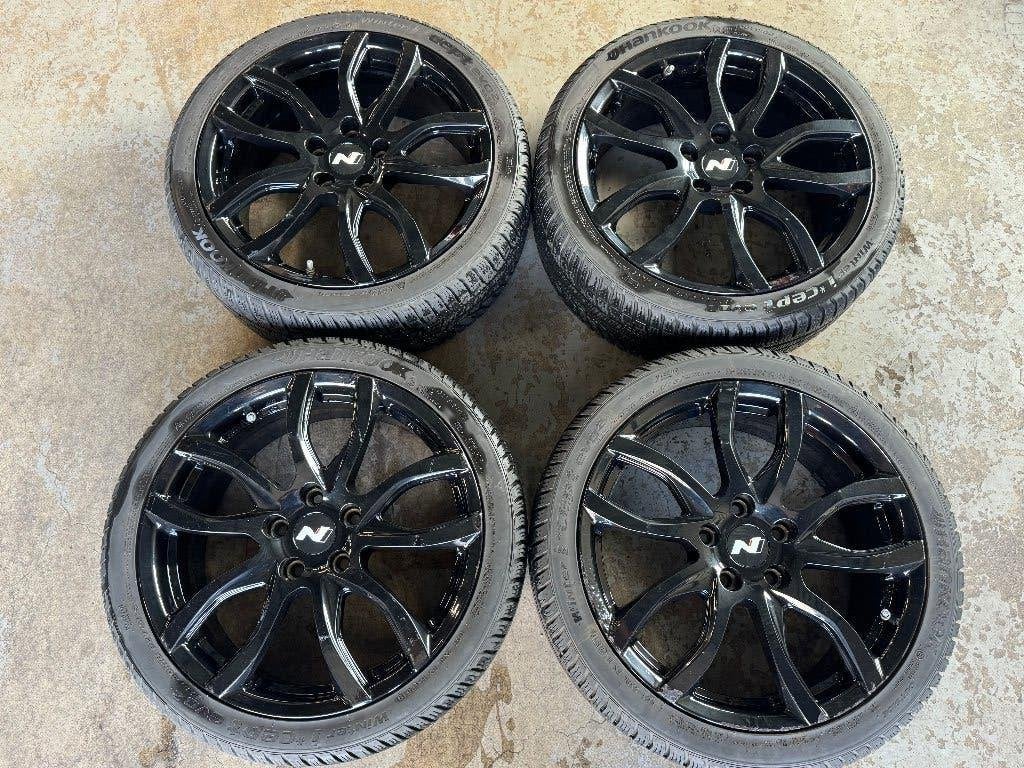 18 Inch Hyundai I30 N velgen met winterbanden, Ophalen, 18 inch, Gebruikt, Velg(en)