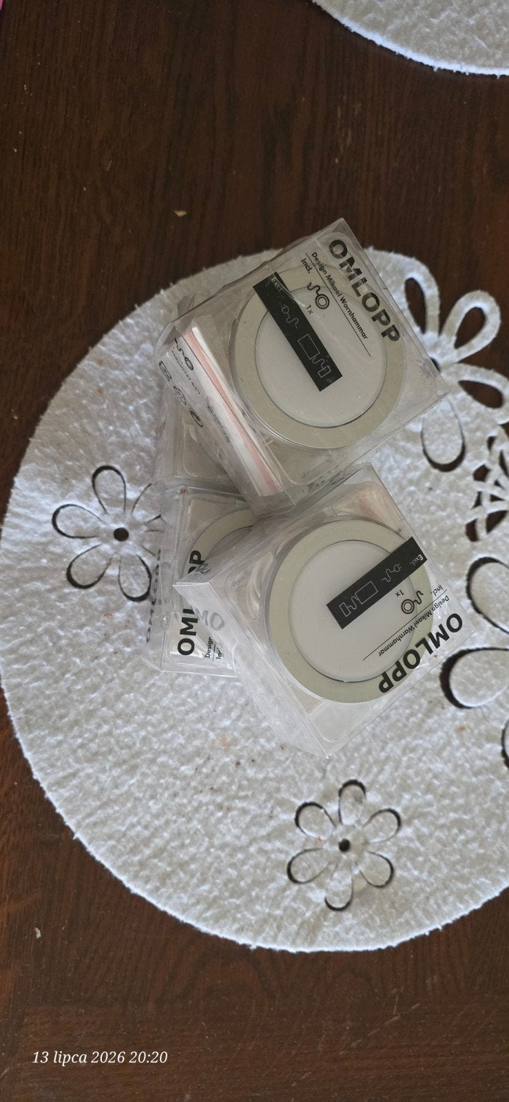 Set van 4 IKEA OMLOPP LED-spots - Nieuw in verpakking, Ophalen of Verzenden