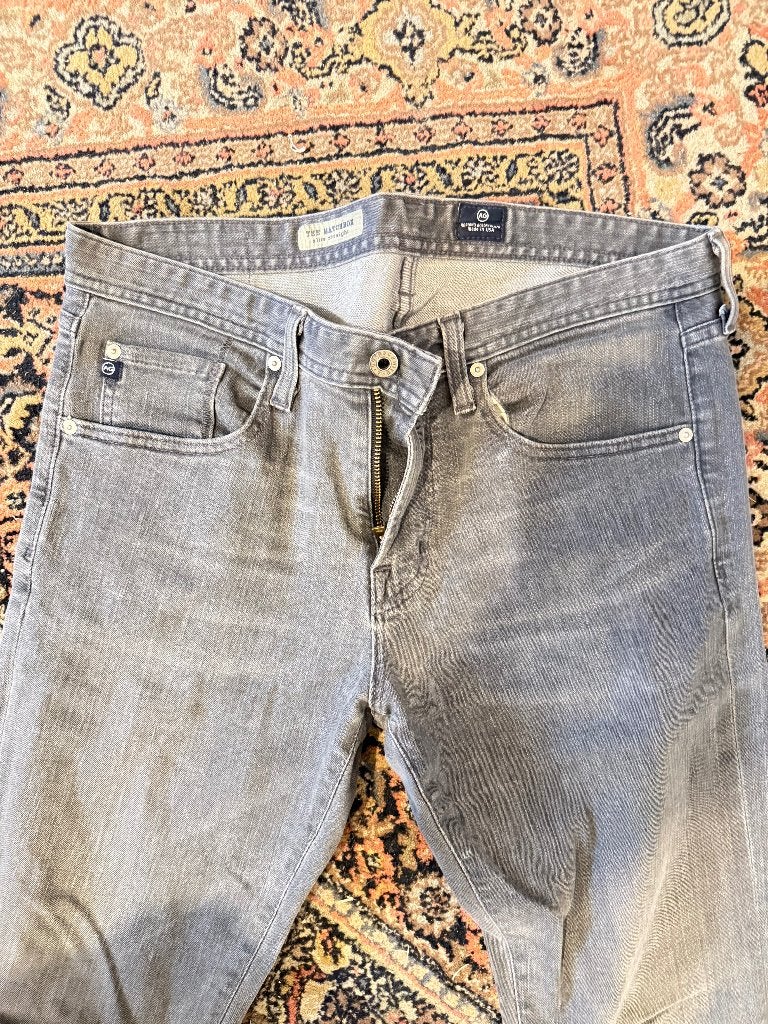 Adriano Goldschmied (AG) jeans 31x34, Verzenden, Gedragen, Blauw, W32 (confectie 46) of kleiner
