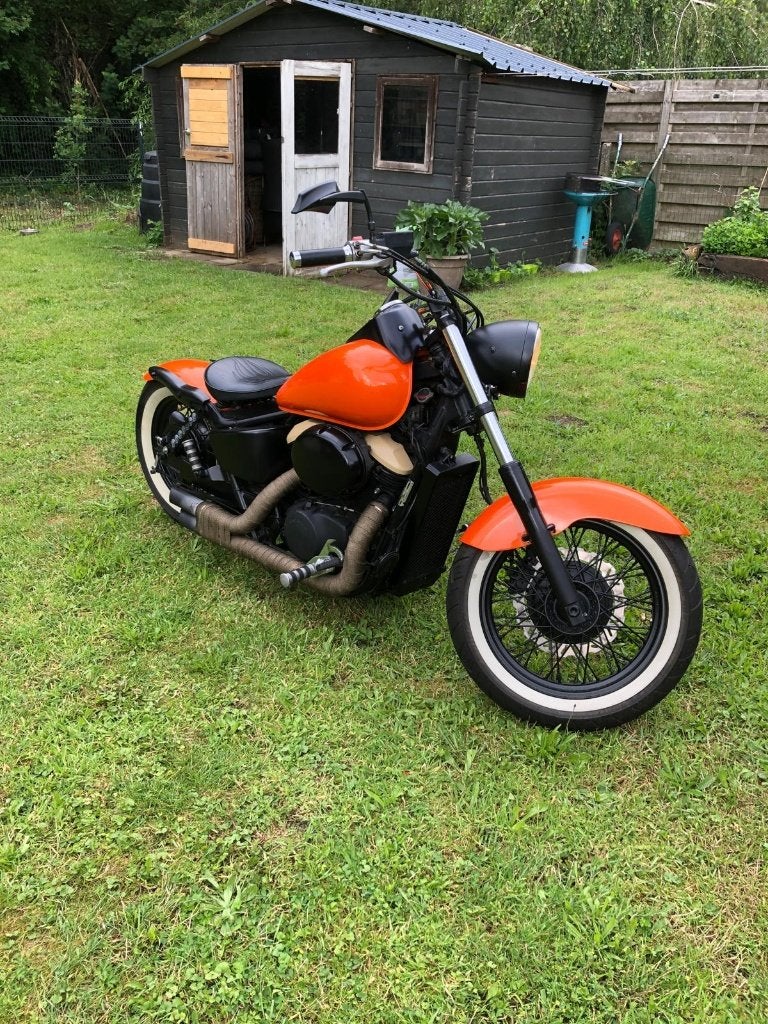 Honda Shadow 750cc bobber, 750 cc, 2 cilinders, Occasion, Particulier