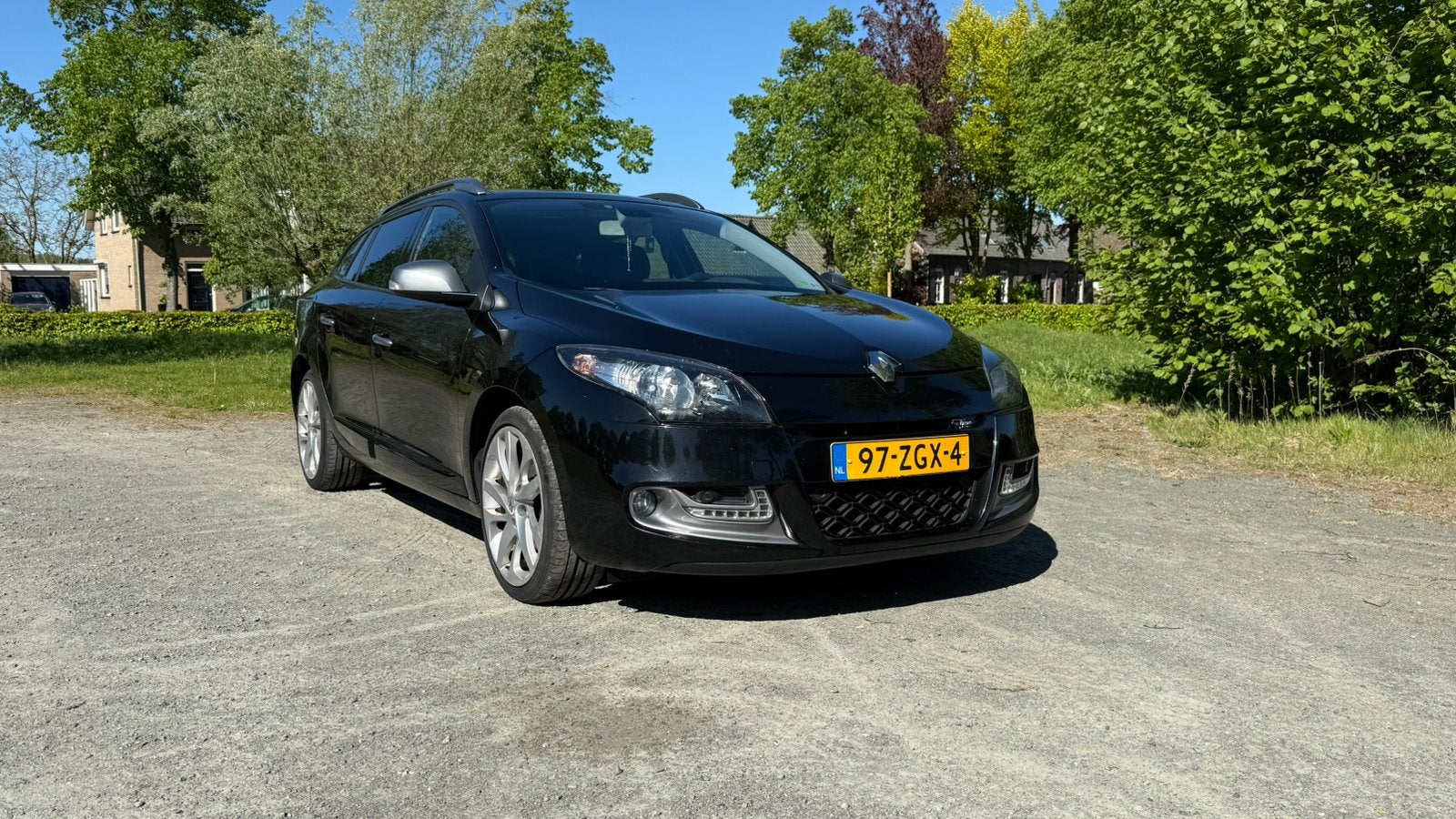 Renault Mégane Gtline 1.5 DCI 81KW Estate 2012 Zwart, Auto's, Renault, Voorwielaandrijving, 4 cilinders, 1283 kg, Zwart