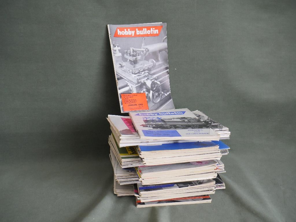 Hobby Bulletin vintage techniekbladen – jaren 1957–1965, Ophalen of Verzenden, 1940 tot 1960, Nederland, Tijdschrift