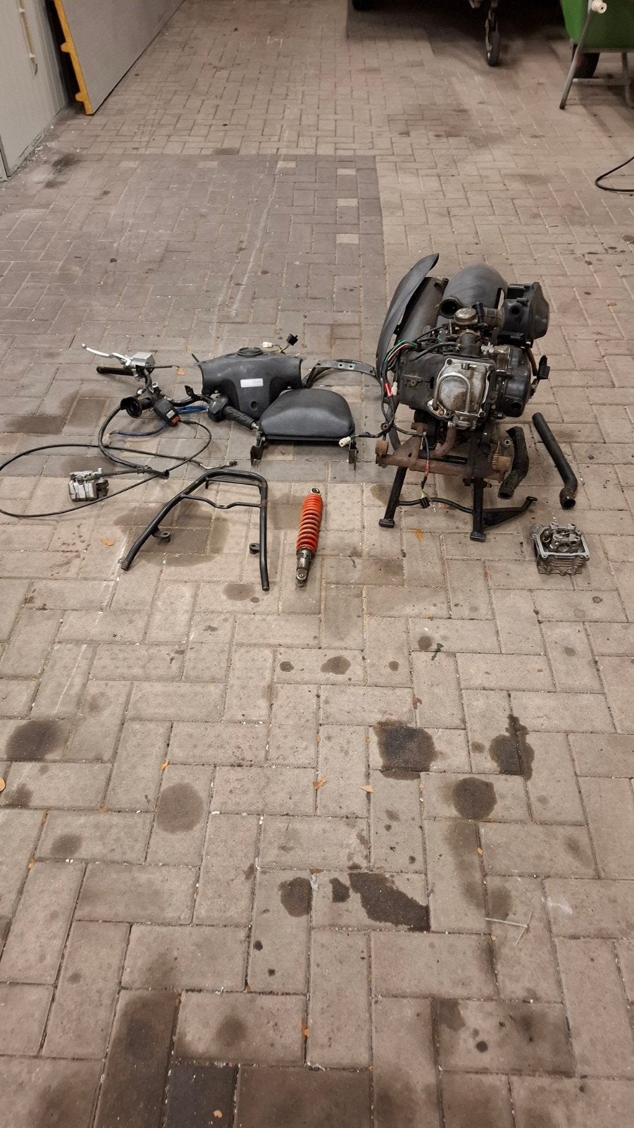 kymco agility onderdelen, Ophalen, Gebruikt, Blok, Kymco