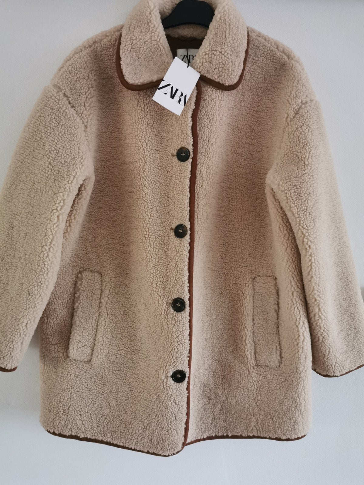 ZARA teddy jas mt. M, Maat 38/40 (M), Verzenden, Nieuw, Zara