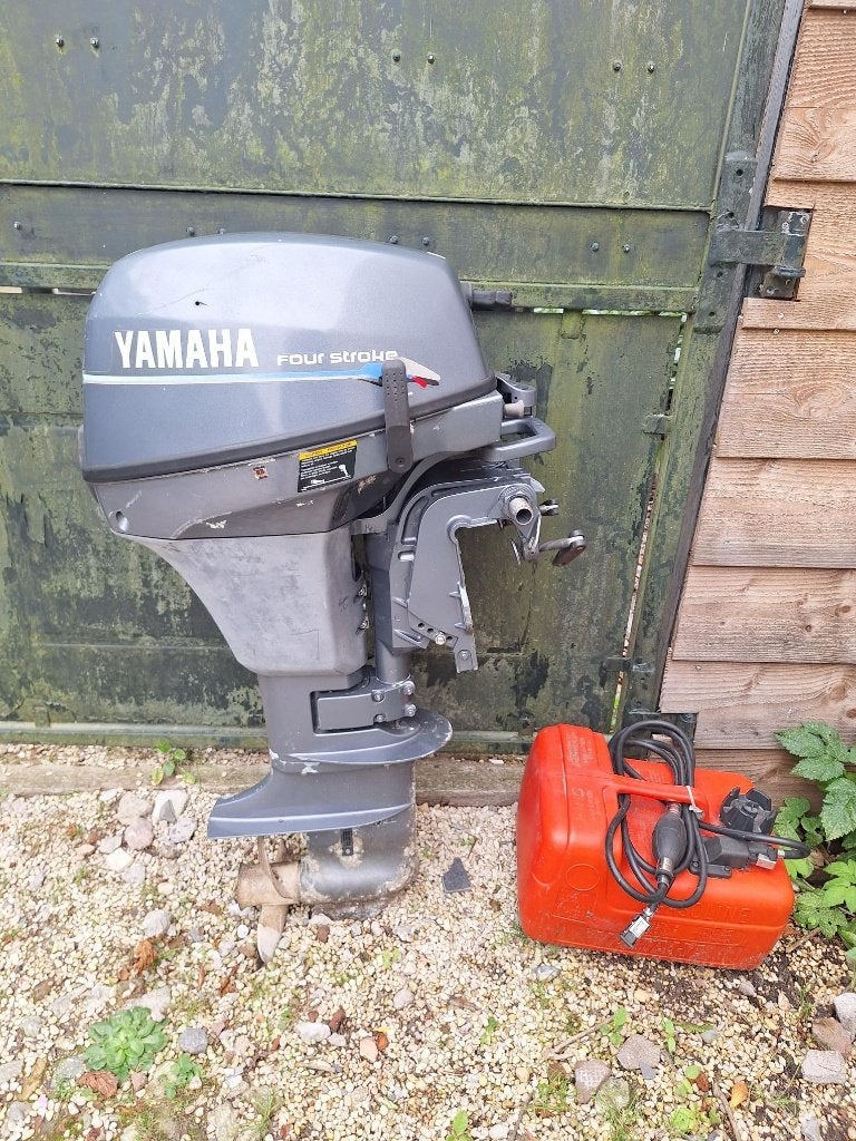 Yamaha 6 pk buitenboordmotor met brandstoftank, Ophalen, Gebruikt, 5 tot 10 pk, Viertaktmotor