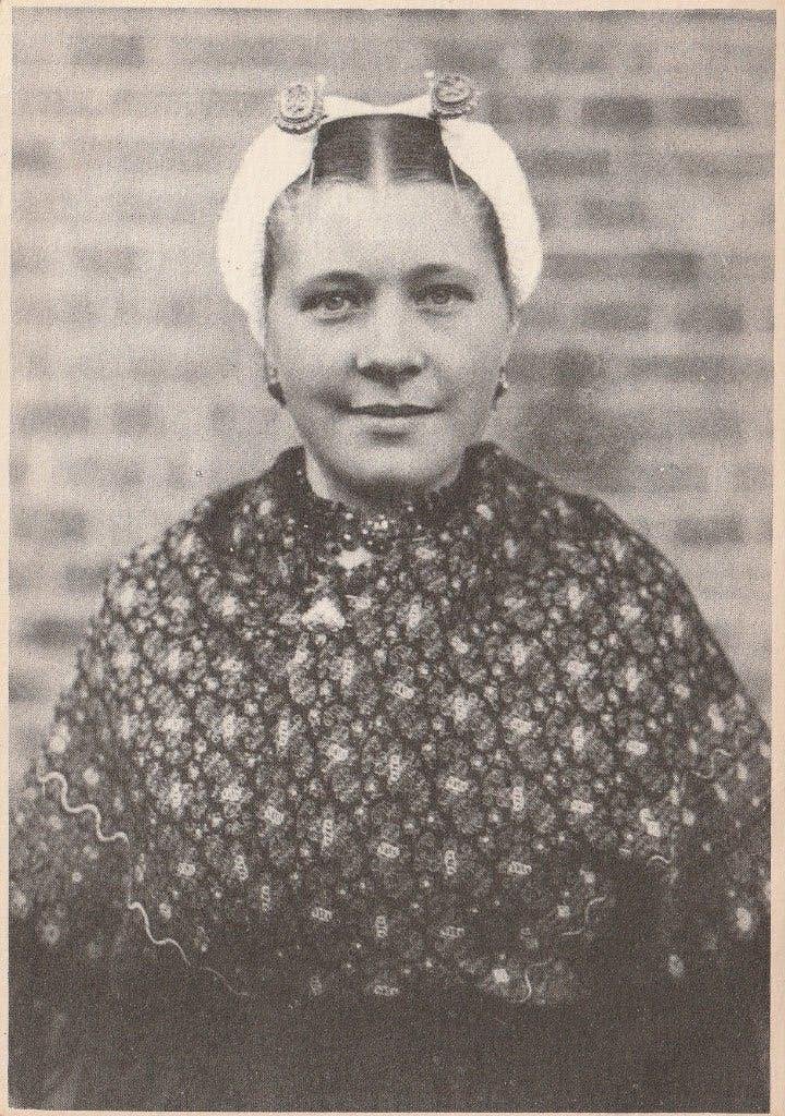 Scheveningen, Verzamelen, Ophalen of Verzenden, 1940 tot 1960, Ongelopen, Klederdracht