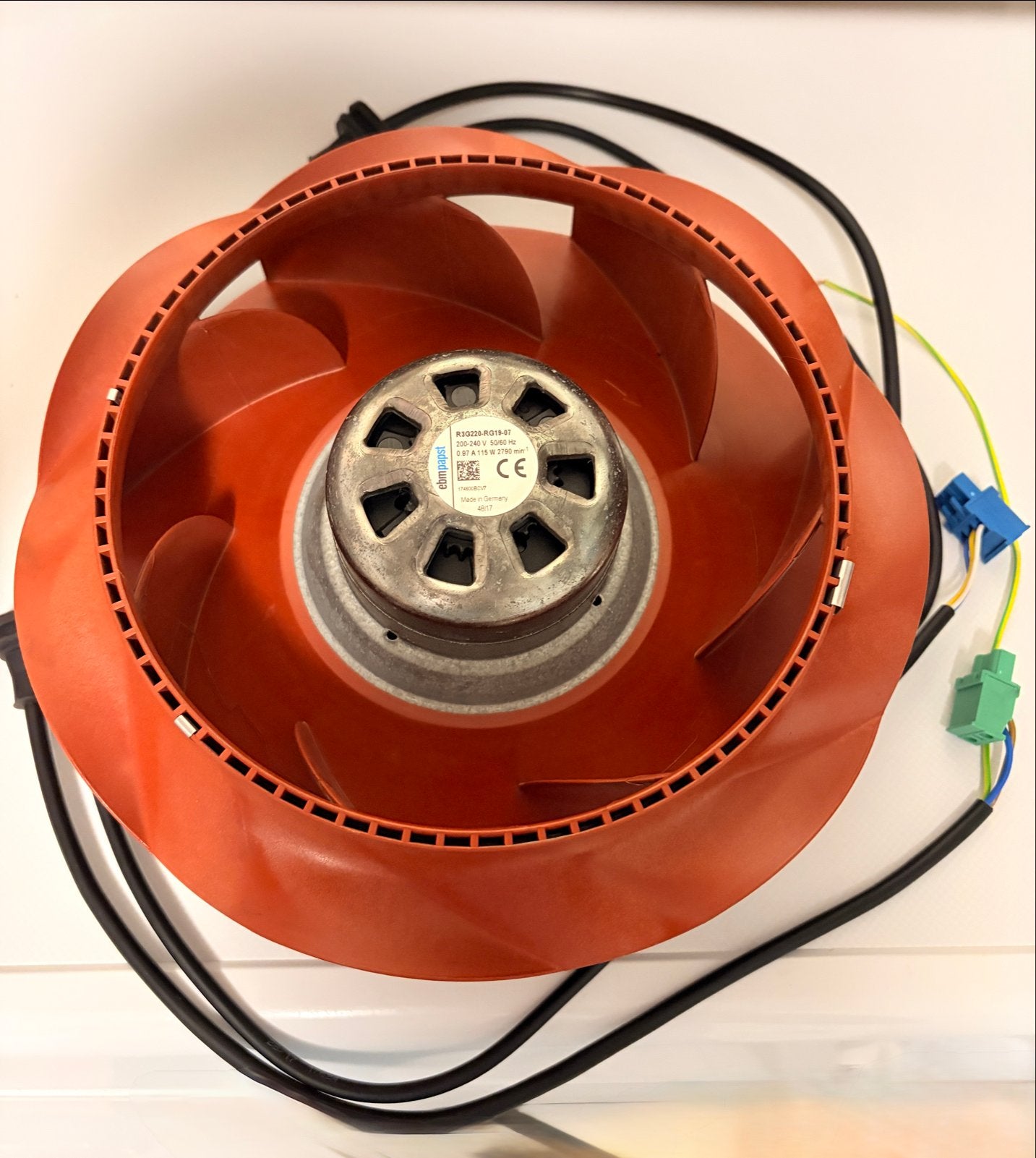 Motorwaaier Stork / Zehnder WHR930 - Gereviseerd, Verzenden, Gebruikt, Ventilator