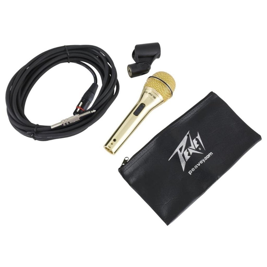 Peavey PVI 2 Gold Jack hoogwaardige microfoon Goud, ., Nieuw, Ophalen of Verzenden, .