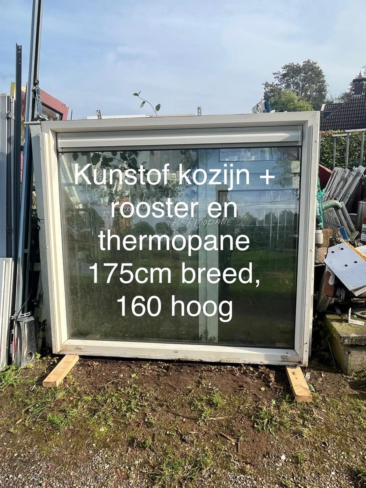 Houten kozijnen en kunstofkozijnen en ramen . Ruime keuze, Dakkapel, Nieuw, Ophalen of Verzenden, 75 tot 150 cm