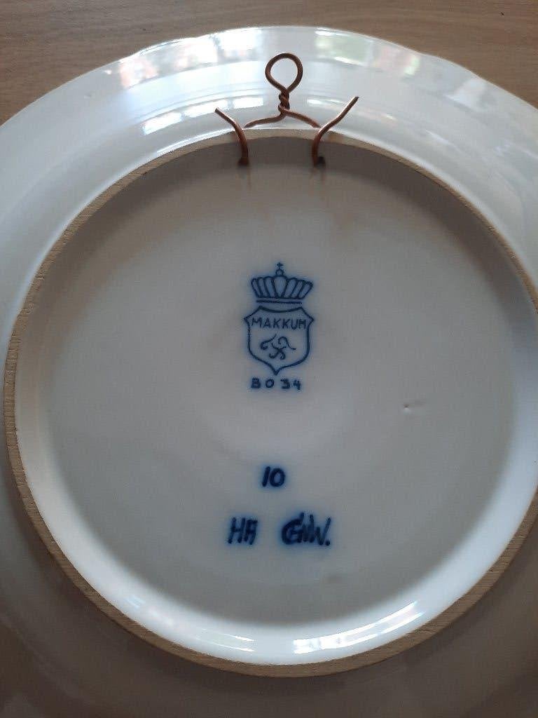 Makkum wandbord porselijn, Ophalen of Verzenden